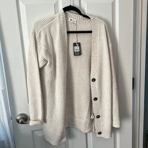 Tentree Oversized Button Cardigan NWT